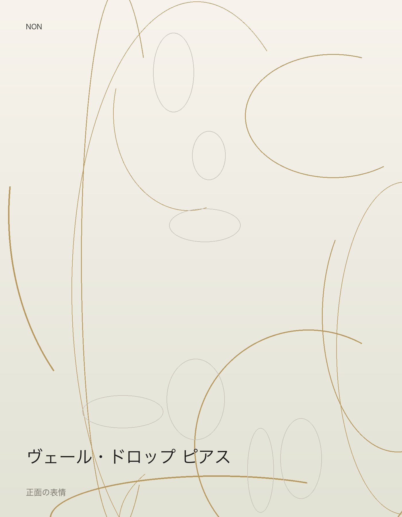 ヴェール・ドロップ ピアス front イメージ