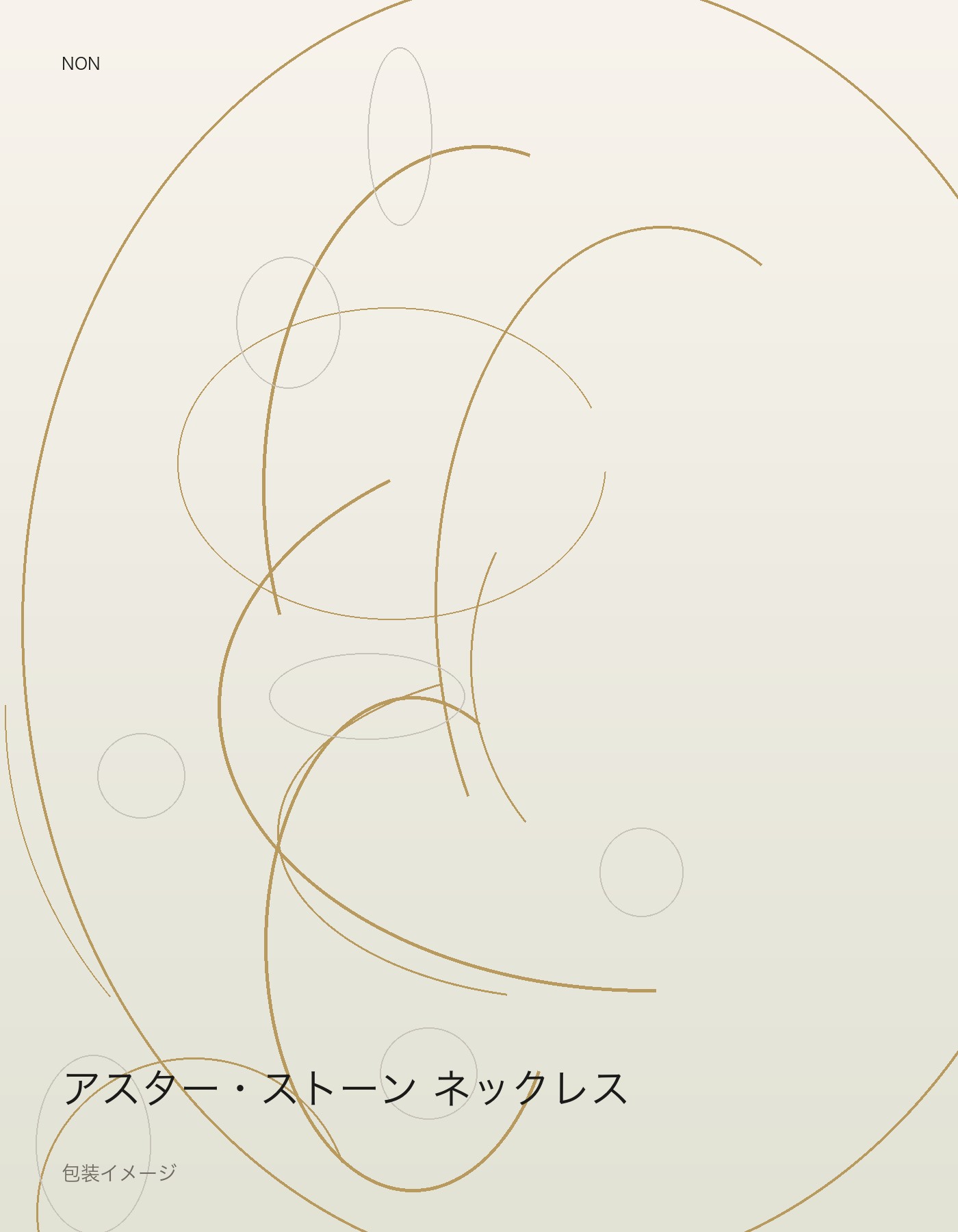 アスター・ストーン ネックレス package イメージ