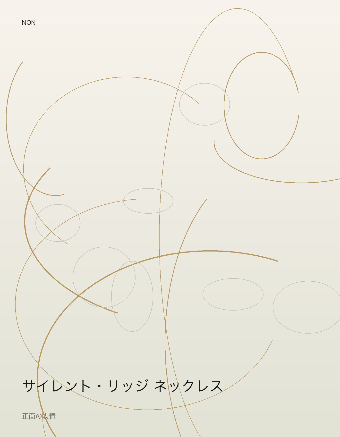 サイレント・リッジ ネックレス front イメージ